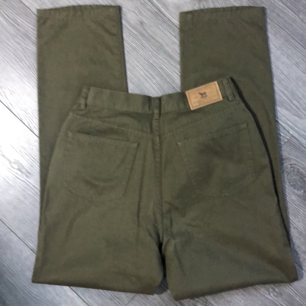 Lauren Jeans Co. Ralph Lauren army green Straight Leg Jeans size 4